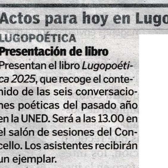 La Voz de Galicia (12/05/2026) Alt